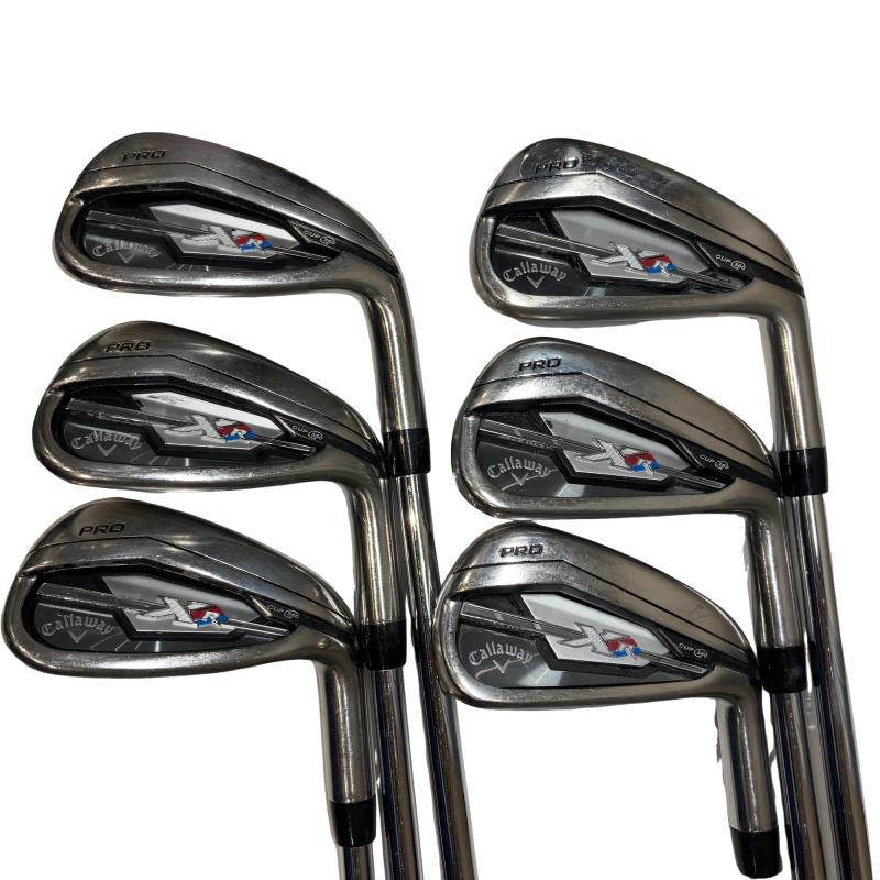 【中古】 キャロウェイ XR PRO 6S アイアン仕掛ける IR NS PRO 950GH (フレックスS) メンズ 成人男性用 右利き 右用 C序列付ける ゴルフ野球クラブ