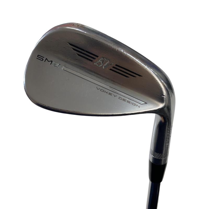 【中古】 タイトリスト VOKEY SPIN MILLED SM9 ツアークロム 48°/10°F ウェッジ WG NS PRO 950GH neo (フレックスS) メンズ 男性用 右利き 右用 Dランク ゴルフクラブ