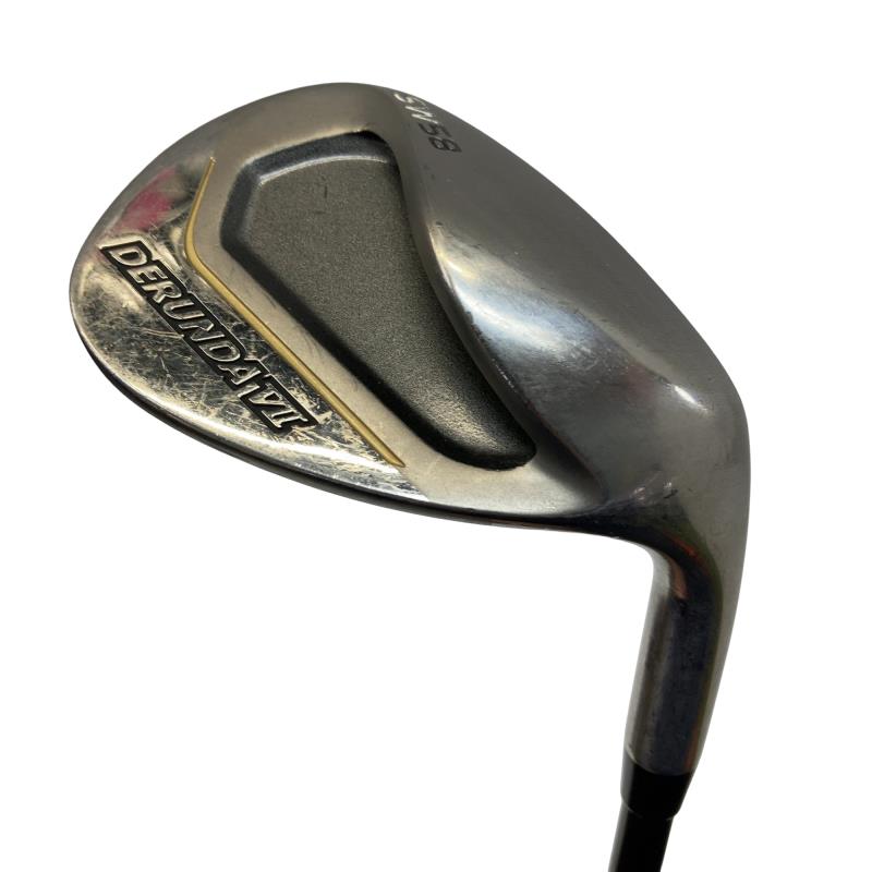 【中古】 ゴルフプランナー DERUNDA VII 58° ウェッジ WG オリジナルカーボン (フレックスその他) メンズ 男性用 右利き 右用 Cランク ゴルフクラブ