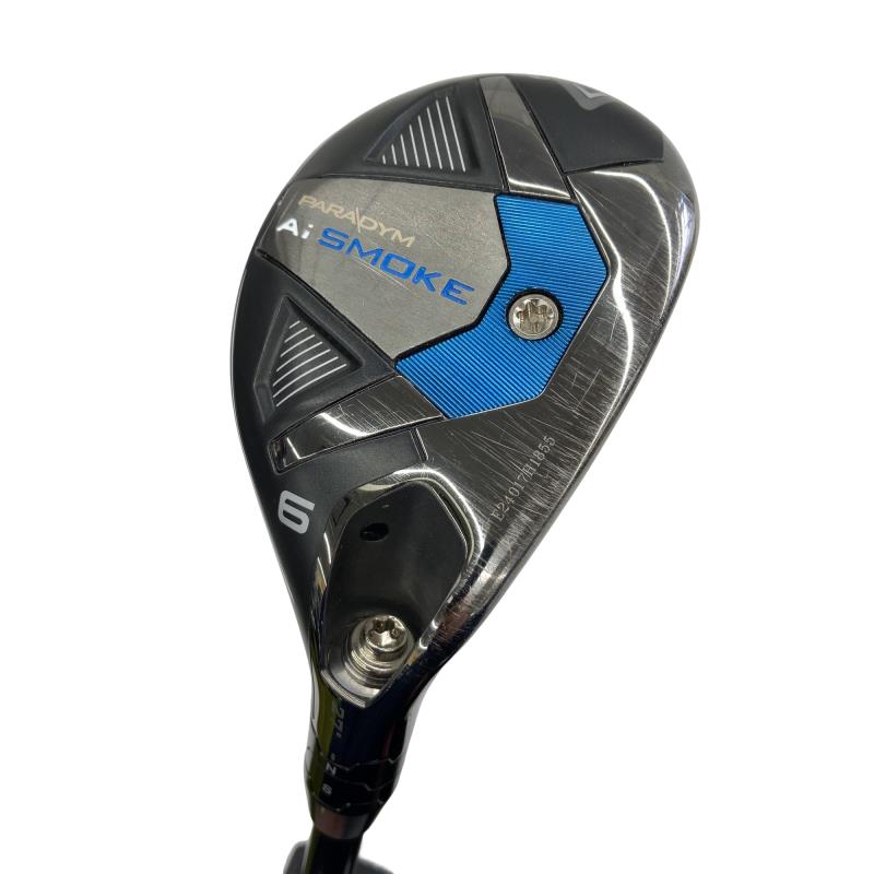 【中古】 キャロウェイ PARADYM Ai SMOKE U6 ユーティリティ UT TENSEI 50 for CW(Ai SMOKE UT) (フレックスR) メンズ 男性用 右利き 右用 Dランク ゴルフクラブ