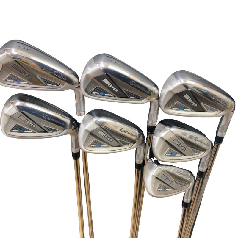 【中古】 仕立て屋お手伝いさん SIM2 MAX  8S アイアン仕掛ける IR KBS MAX MT85 JP (フレックスS) メンズ 成人男性用 右利き 右用 C価値づける ゴルフ野球クラブ