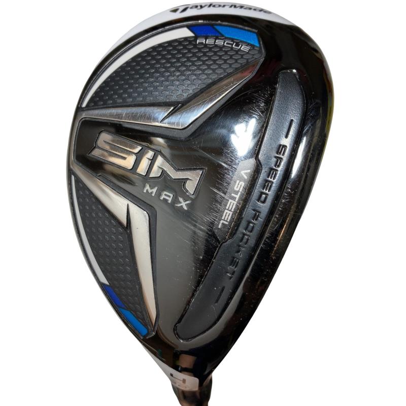 【中古】 仕立て屋お手伝いさん SIM MAX U4 ありがた味 UT TENSEI BLUE TM60(UT) (フレックスR) メンズ 成人男性用 右利き 右用 C序列付ける ゴルフ野球クラブ