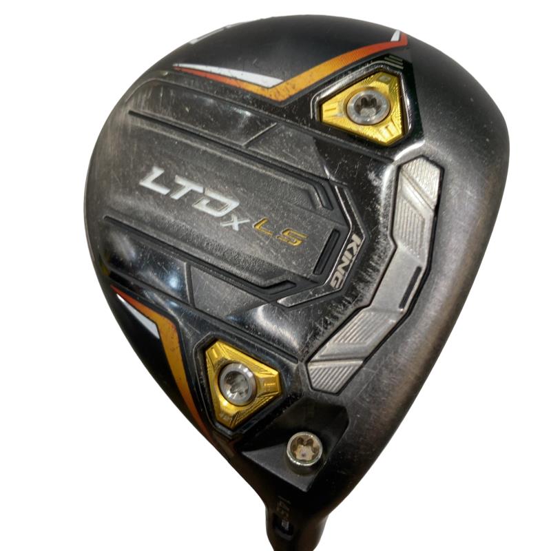 【中古】 コブラ KING LTDx LS 3W(黒いこと) フェアウェイウッド FW Tour AD for Cobra(FW) (フレックスS) メンズ 成人男性用 右利き 右用 C序列付ける ゴルフ野球クラブ
