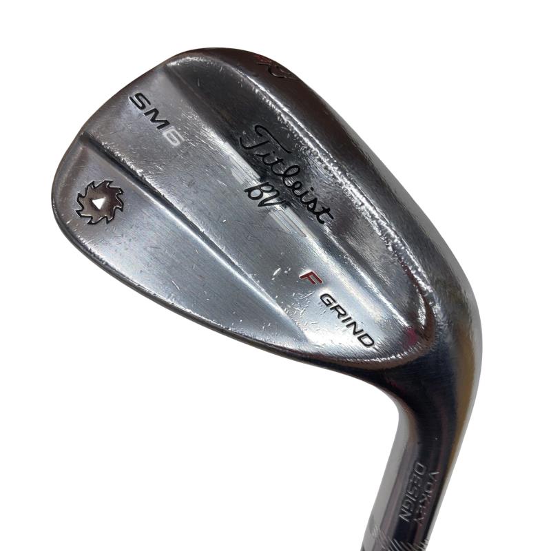 【中古】 タイトリスト VOKEY SPIN MILLED SM6 ツアークロム 52°/12°F ウェッジ WG Dynamic Gold (フレックスS) メンズ 男性用 右利き 右用 Cランク ゴルフクラブ