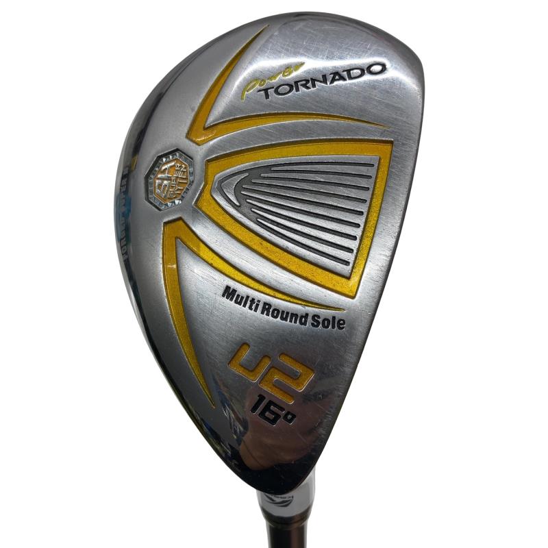 【中古】 キャスコ POWER TORNADO Ut-WEDGE U2 ユーティリティ UT Stabil shaft (フレックスS) メンズ 男性用 右利き 右用 Cランク ゴルフクラブ