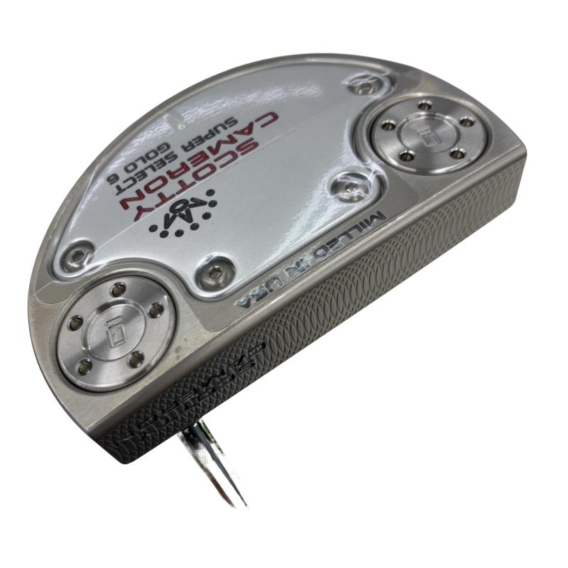 【中古】 タイトリスト SCOTTY CAMERON SUPER SELECT GOLO 6 35in パター PT スチール写真 (フレックス余分の物) メンズ 成人男性用 右利き 右用 N位置づける ゴルフ野球クラブ