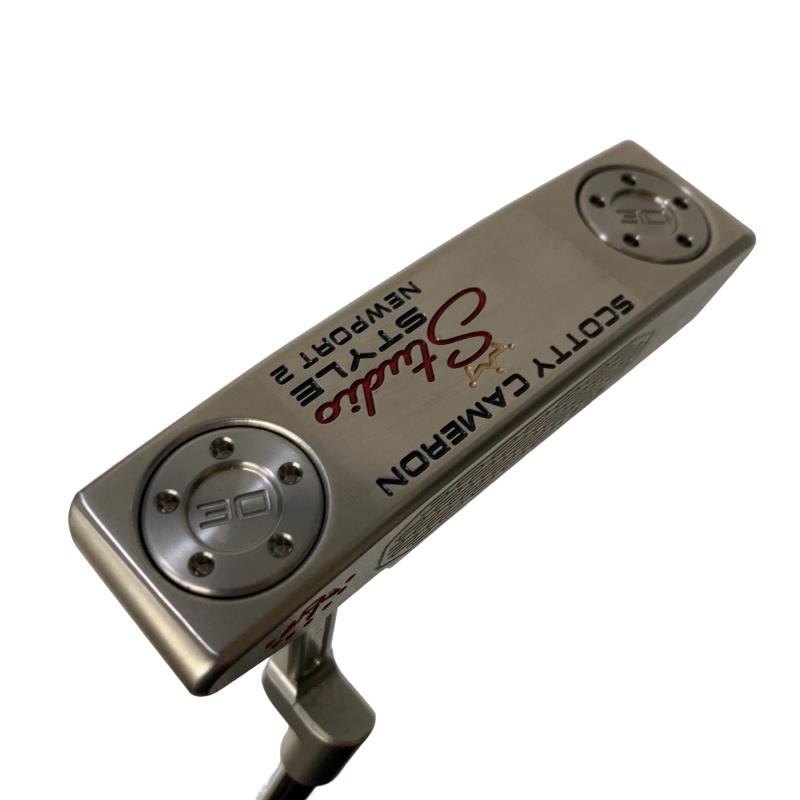 【中古】 タイトリスト SCOTTY CAMERON STUDIO STYLE NEWPORT 2(2025) 34インチ パター PT スチール (フレックスその他) メンズ 男性用 右利き 右用 Bランク ゴルフクラブ