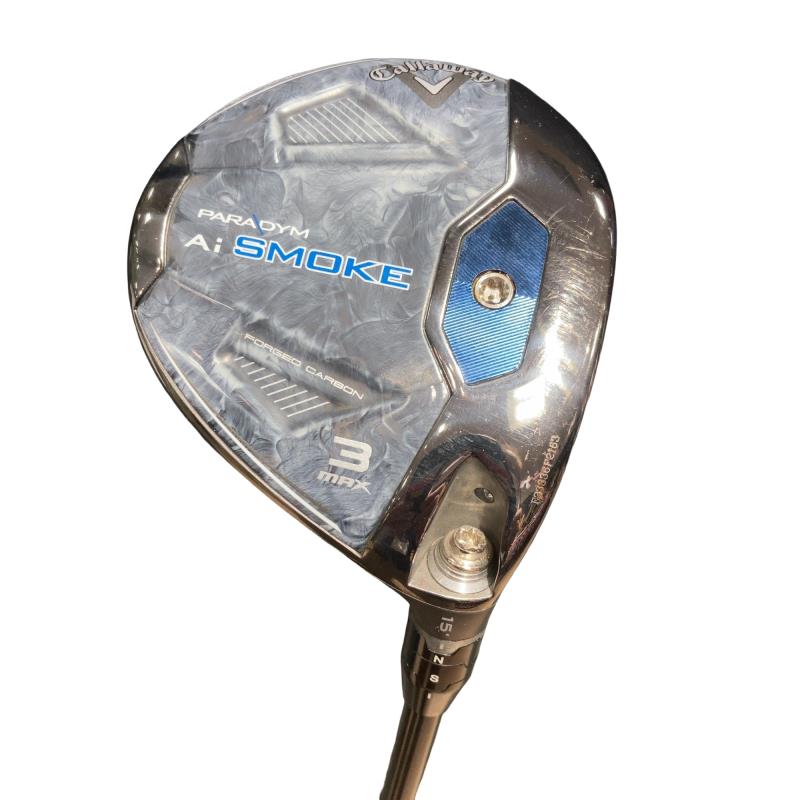 【中古】 キャロウェイ PARADYM Ai SMOKE MAX 3W フェアウェイウッド FW TENSEI 50 for CW(Ai SMOKE FW) (フレックスS) メンズ 男性用 右利き 右用 Cランク ゴルフクラブ｜ゴルフパートナー 中古クラブ店