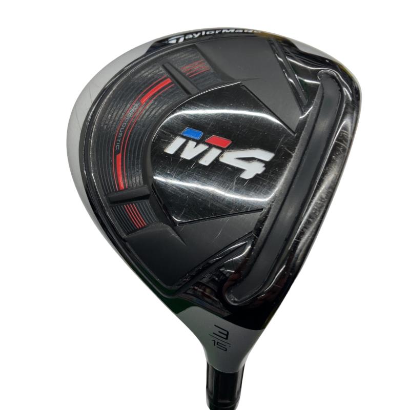 【中古】 テーラーメイド M4 3W フェアウェイウッド FW Speeder 661 EVOLUTION IV (フレックスS) メンズ 男性用 右利き 右用 Dランク ゴルフクラブ