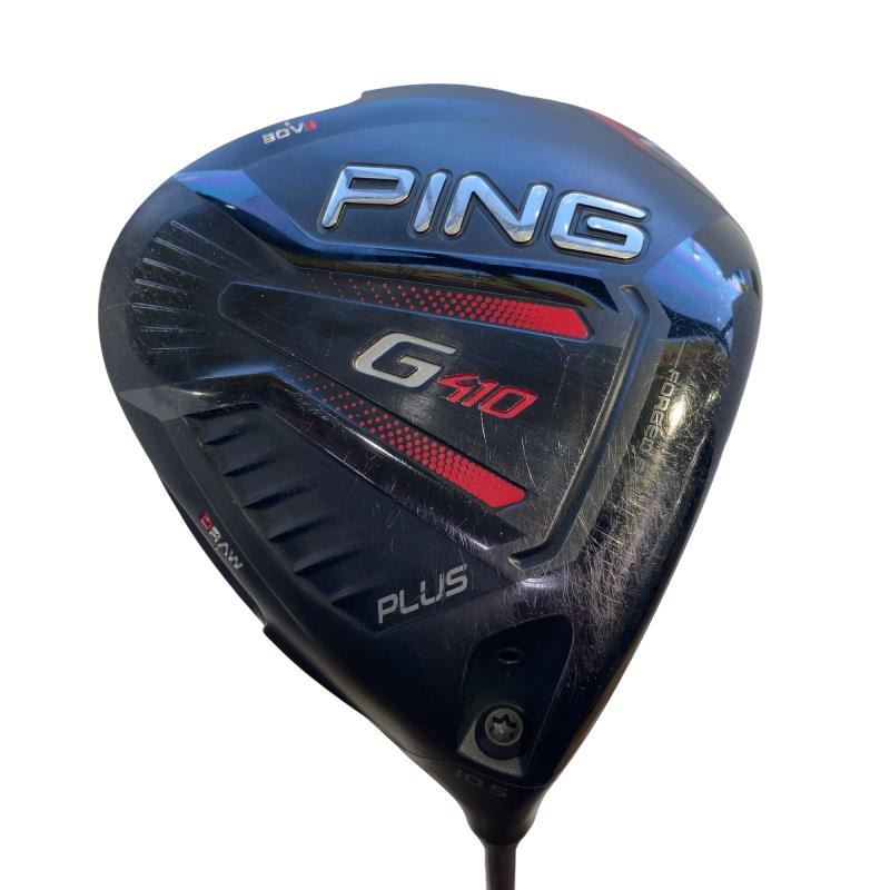 【中古】 ピン G410 PLUS 10.5° ドライバー DR 純正特注シャフト (フレックスS) メンズ 男性用 右利き 右用 Cランク ゴルフクラブ