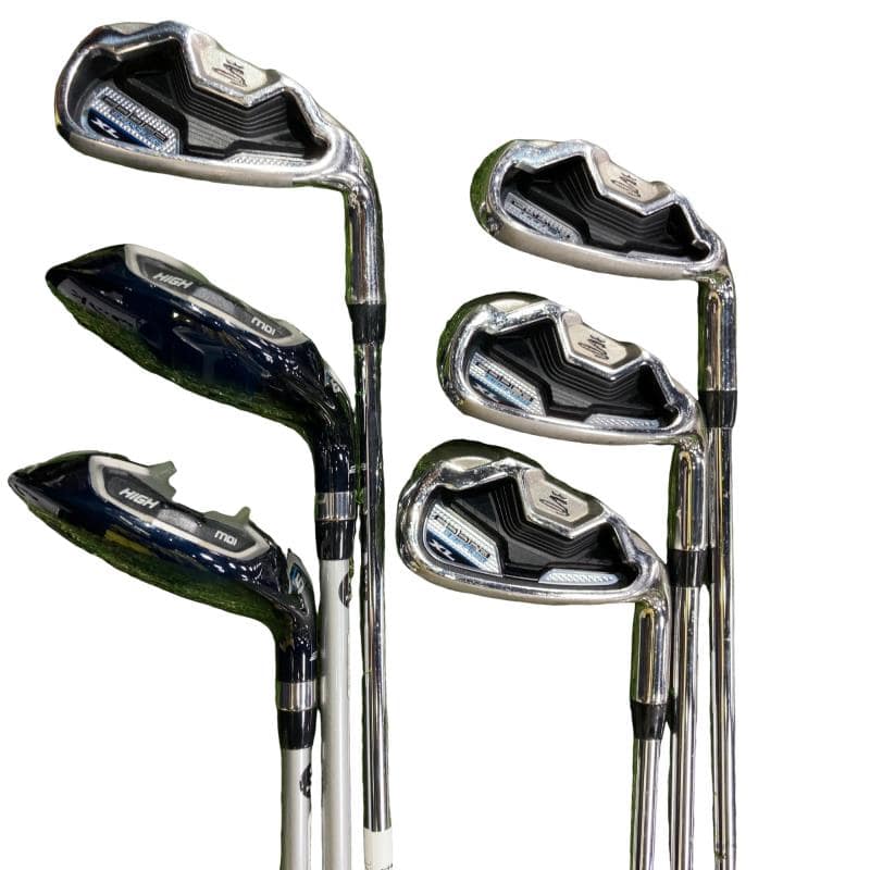 【中古】 コブラ Baffler XL 6S(コンボセット) アイアンセット IR Baffler スチール (フレックスS) メンズ 男性用 右利き 右用 Cランク ゴルフクラブ
