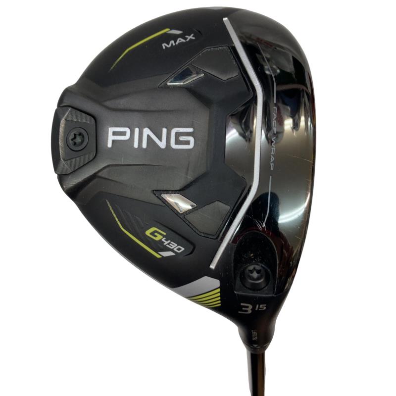【中古】 ピン G430 MAX 3W フェアウェイウッド FW ALTA J CB BLACK(FW) (フレックスS) メンズ 男性用 右利き 右用 Cランク ゴルフクラブ