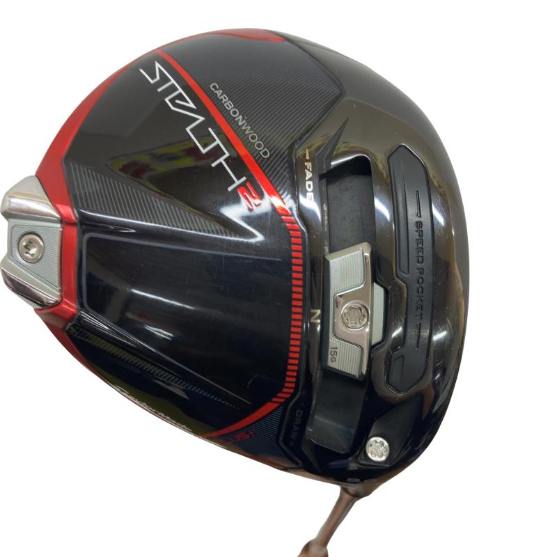 【中古】 テーラーメイド STEALTH2 PLUS 9° USA ドライバー DR 純正特注シャフト (フレックスX) メンズ 男性用 右利き 右用 Cランク ゴルフクラブ