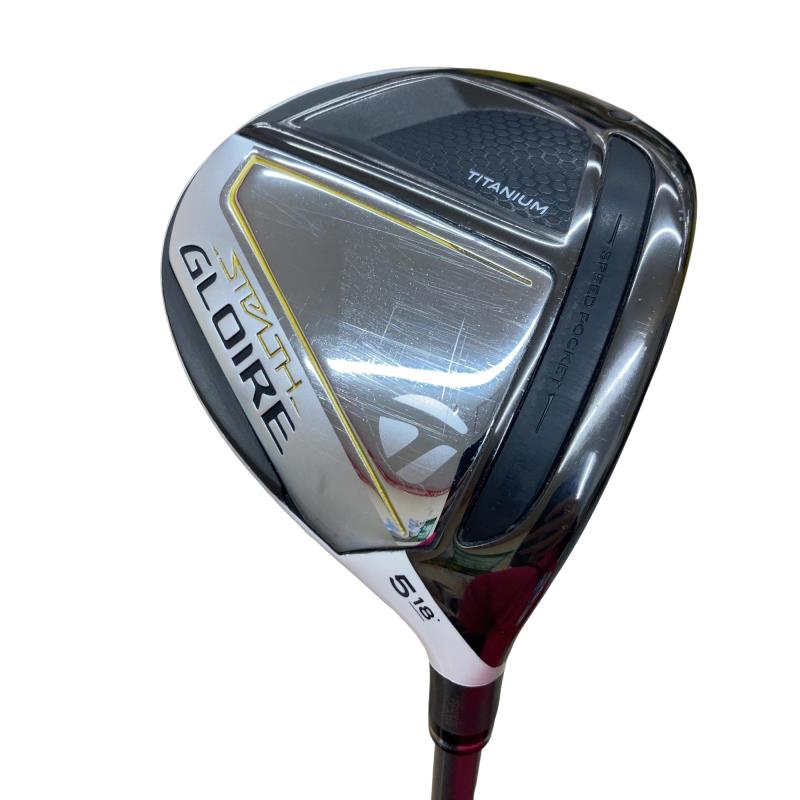 【中古】 テーラーメイド STEALTH GLOIRE 5W フェアウェイウッド FW SPEEDER NX for TM(FW) (フレックスSR) メンズ 男性用 右利き 右用 Cランク ゴルフクラブ