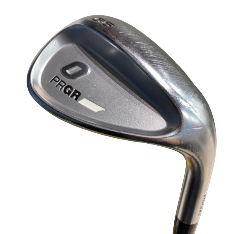 【中古】 プロギア PRGR 0 WEDGE(2024) 56° ウェッジ WG 純正特注シャフト (フレックスS) メンズ 男性用 右利き 右用 Cランク ゴルフクラブ