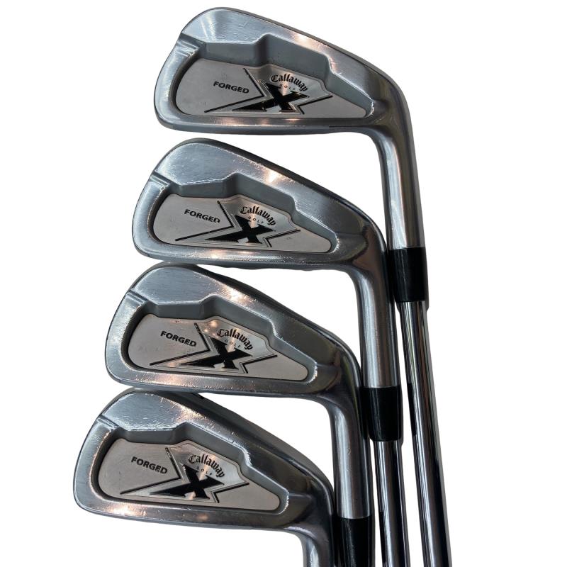 【中古】 キャロウェイ X FORGED 8S アイアン書き割り IR Dynamic Gold (フレックスS) メンズ 成人男性用 右利き 右用 D位置づける ゴルフ野球クラブ