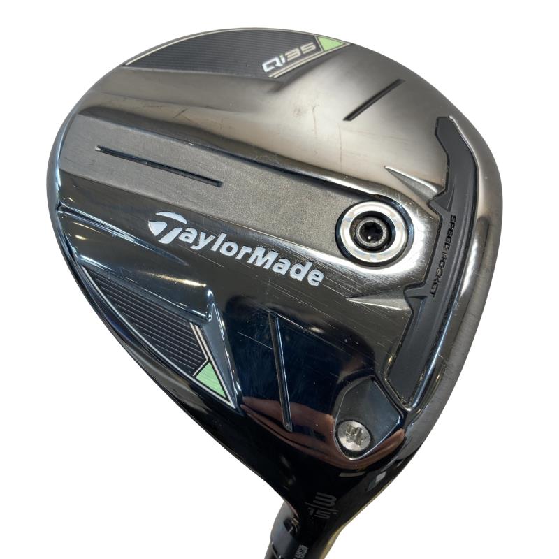 【中古】 テーラーメイド Qi35 3W フェアウェイウッド FW Diamana BLACK TM60(Qi35 FW) (フレックスS) メンズ 男性用 右利き 右用 Cランク ゴルフクラブ