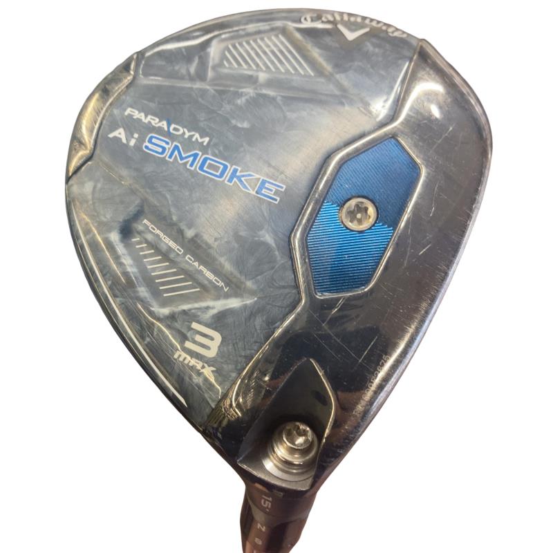 【中古】 キャロウェイ PARADYM Ai SMOKE MAX 3W フェアウェイウッド FW リシャフト (フレックスその他) メンズ 男性用 右利き 右用 Dランク ゴルフクラブ