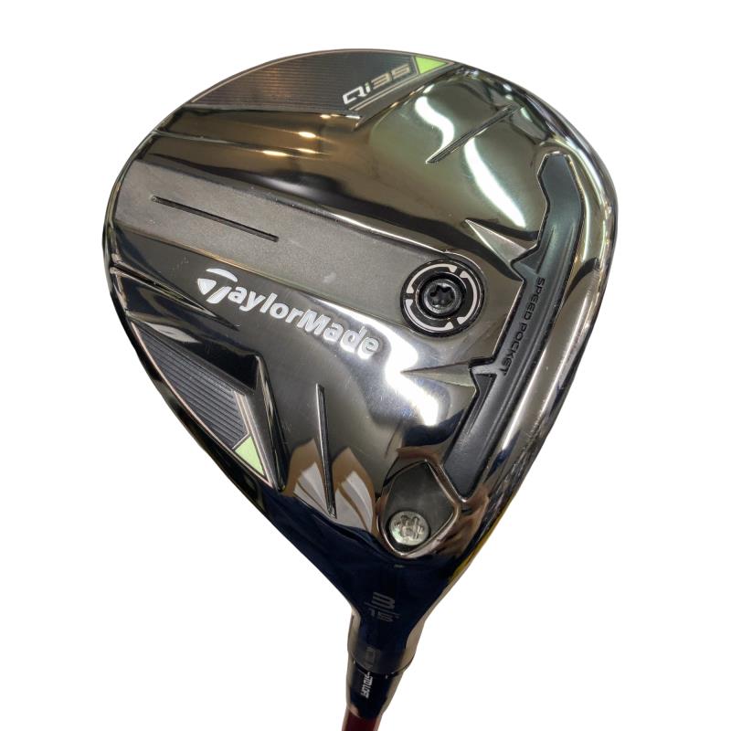 【中古】 テーラーメイド Qi35 3W フェアウェイウッド FW リシャフト (フレックスその他) メンズ 男性用 右利き 右用 Bランク ゴルフクラブ