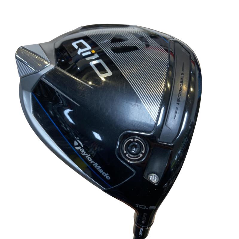 【中古】 テーラーメイド Qi10 10.5° ドライバー DR Diamana BLUE TM50(Qi10 DR) (フレックスS) メンズ 男性用 右利き 右用 Cランク ゴルフクラブ