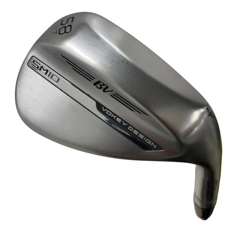 【中古】 タイトリスト VOKEY SPIN MILLED SM10 周遊旅行Cr 58°/04°T ウェッジ WG Dynamic Gold (フレックスS) メンズ 成人男性用 右利き 右用 C位置づける ゴルフ野球クラブ