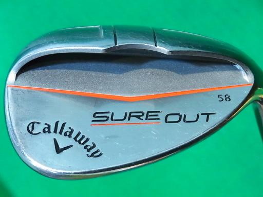 【中古】 キャロウェイ SURE OUT 58° ウェッジ WG NS PRO 950GH (フレックスS) メンズ 男性用 右利き 右用 Dランク ゴルフクラブ