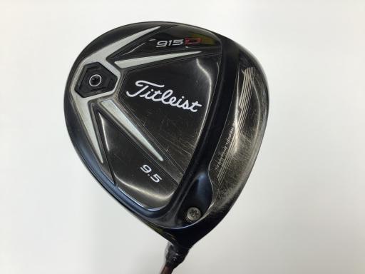 【中古】 タイトリスト 915 D3  9.5° １番ウッド DR リシャフト (フレックス余分の物) メンズ 成人男性用 右利き 右用 C序列付ける ゴルフ野球クラブ