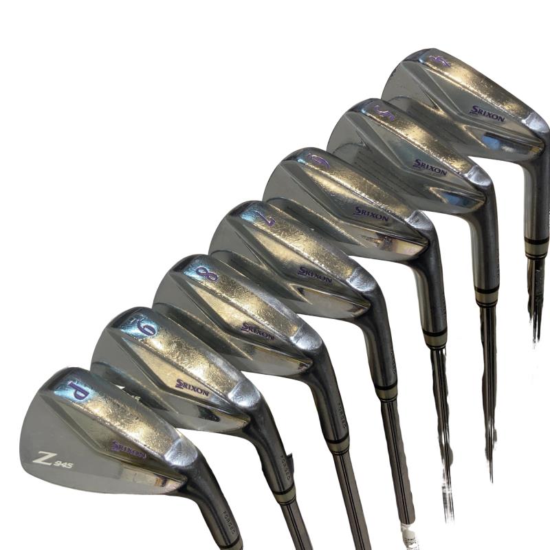 【中古】 ダンロップ SRIXON Z945 8S アイアンセット IR 純正特注シャフト (フレックスS) メンズ 男性用 右利き 右用 Dランク ゴルフクラブ｜ゴルフパートナー 中古クラブ店