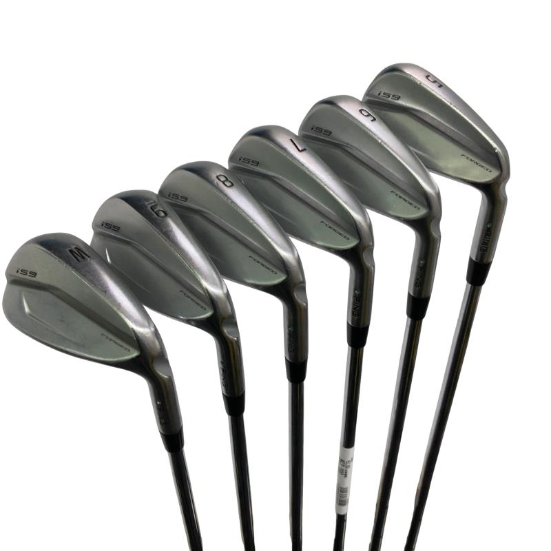 【中古】 ピン i59 6S(アーコス皆無) アイアン仕掛ける IR Dynamic Gold EX TOUR ISSUE (フレックスS) メンズ 成人男性用 右利き 右用 C価値づける ゴルフ野球クラブ