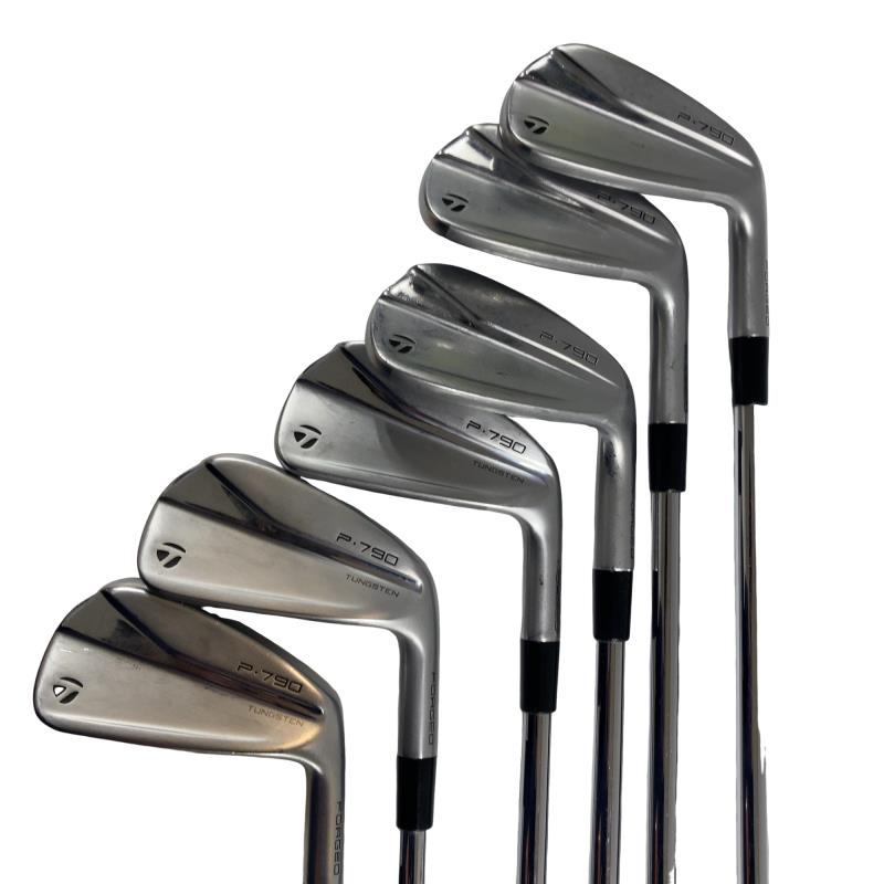 【中古】 テーラーメイド Taylor Made P・790(2021) 6S アイアンセット IR 純正特注シャフト (フレックスS) メンズ 男性用 右利き 右用 Cランク ゴルフクラブ 53,536円