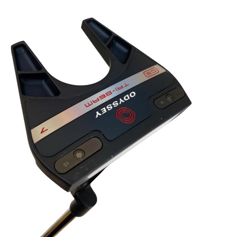 【中古】 オデッセイ TRI-BEAM #7 34in パター PT STROKE LAB(2023) (フレックス余分の物) メンズ 成人男性用 右利き 右用 B位置付ける ゴルフ野球クラブ パター-スポーツ・アウトドア