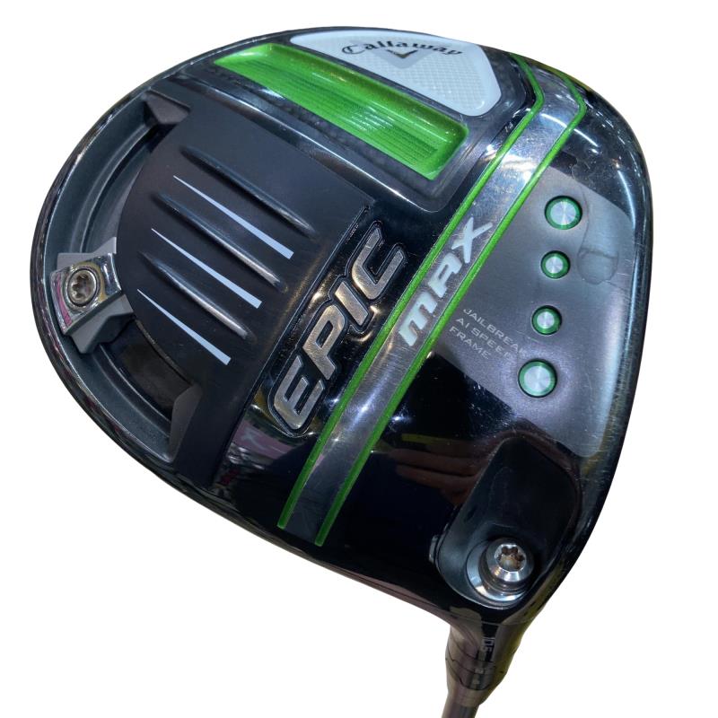 【中古】 キャロウェイ EPIC MAX 10.5° ドライバー DR 純正特注シャフト (フレックスS) メンズ 男性用 右利き 右用 Cランク ゴルフクラブ