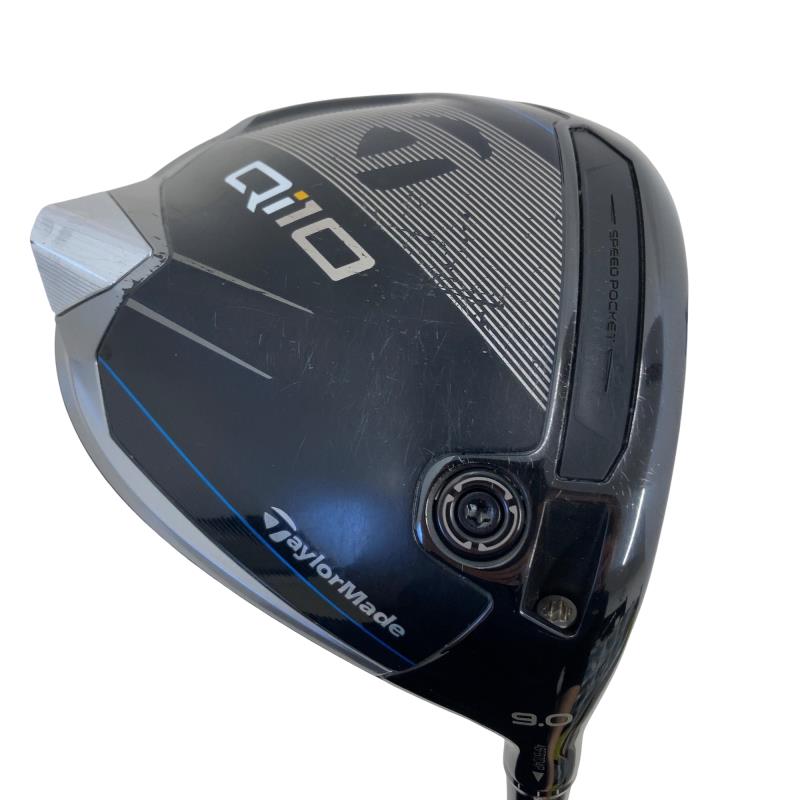 【中古】 テーラーメイド Qi10 9° ドライバー DR Diamana BLUE TM50(Qi10 DR) (フレックスS) メンズ 男性用 右利き 右用 Cランク ゴルフクラブ