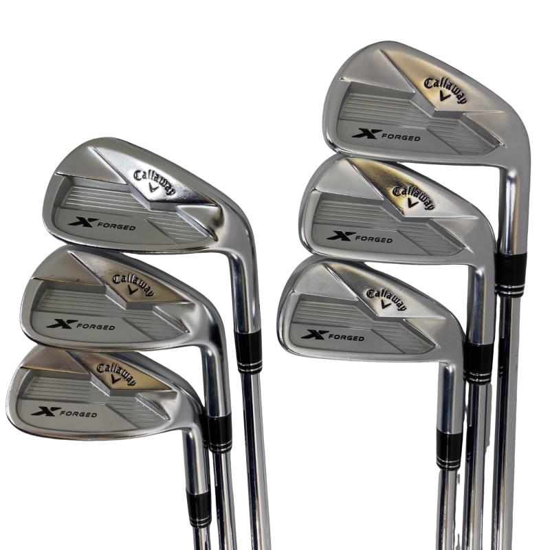 【中古】 キャロウェイ X FORGED(2018) 6S アイアンセット IR NS PRO MODUS3 TOUR120 (フレックスS) メンズ 男性用 右利き 右用 Cランク ゴルフクラブ