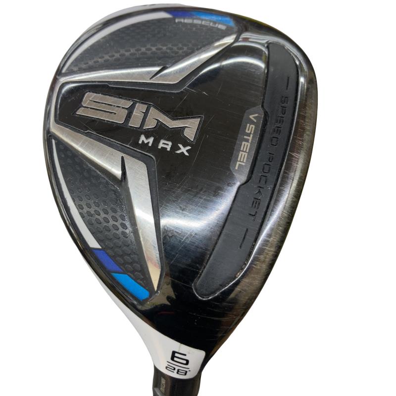 【中古】 テーラーメイド SIM MAX U6 ユーティリティ UT TENSEI BLUE TM60(UT) (フレックスR) メンズ 男性用 右利き 右用 Cランク ゴルフクラブ|ゴルフパートナー 中古クラブ店