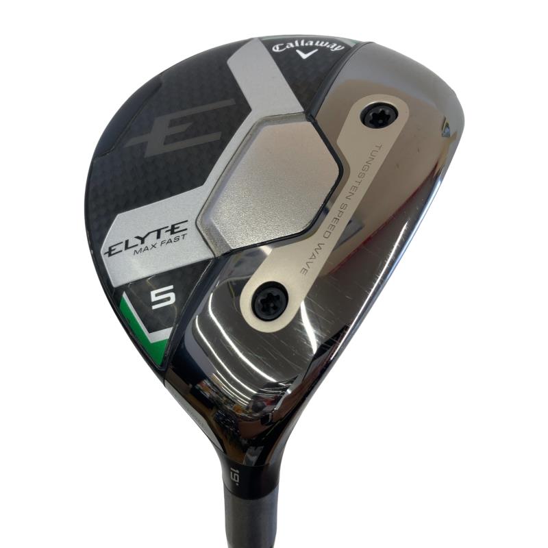 【中古】 キャロウェイ ELYTE MAX FAST 5W フェアウェイウッド FW LIN-Q GREEN 40 for CW(ELYTE FW) (フレックスR) メンズ 成人男性用 右利き 右用 C序列付ける ゴルフ野球クラブ
