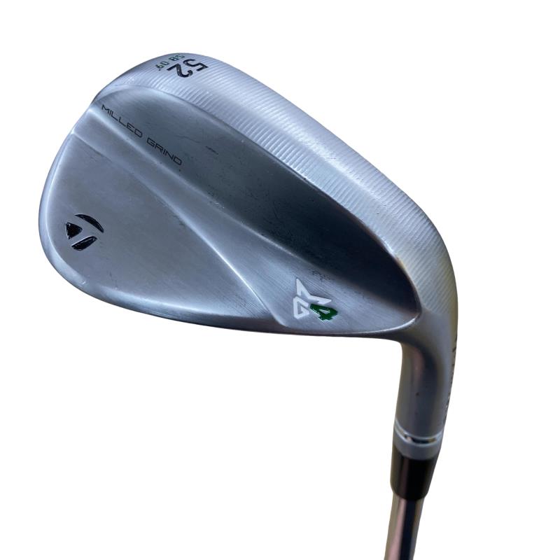 【中古】 テーラーメイド Taylor Made MILLED GRIND 4 52°/09° ウェッジ WG Dynamic Gold EX TOUR ISSUE (フレックスS) メンズ 男性用 右利き 右用 Dランク ゴルフクラブ