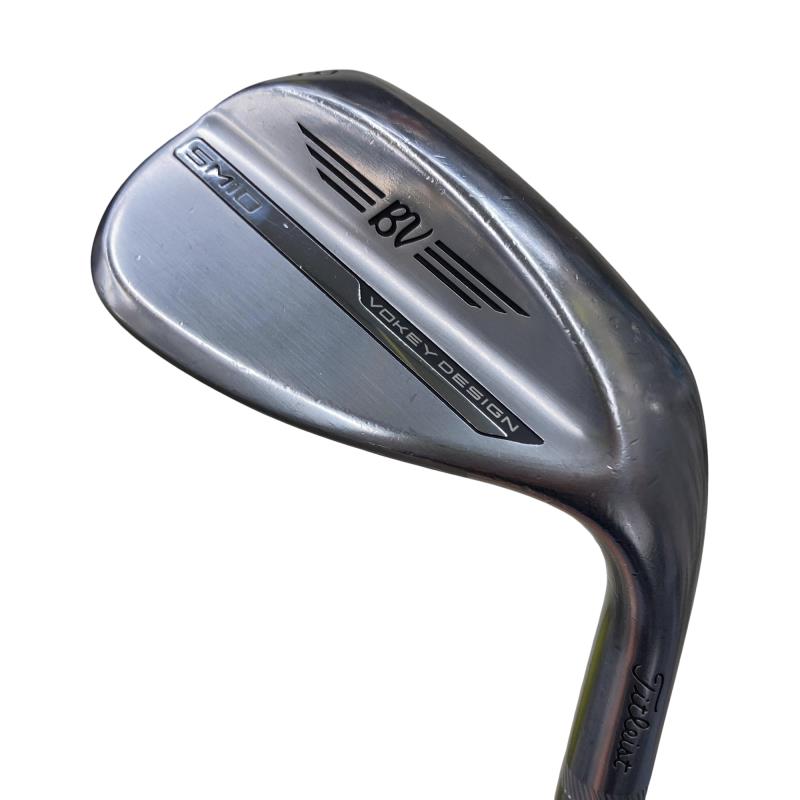 【中古】 タイトリスト VOKEY SPIN MILLED SM10 ツアークロム 58°/12°D ウェッジ WG Dynamic Gold (フレックスS) メンズ 男性用 右利き 右用 Cランク ゴルフクラブ|ゴルフパートナー 中古クラブ店