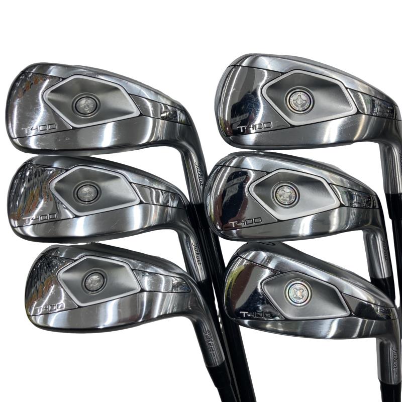 【中古】 タイトリスト Titleist T400(2022) 7S アイアンセット IR 純正特注シャフト (フレックスR) メンズ 男性用 右利き 右用 Cランク ゴルフクラブ