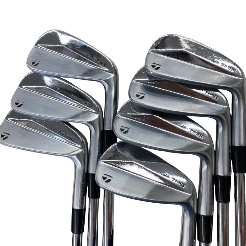 【中古】 仕立て屋お手伝いさん Taylor Made P・7MB 8S アイアン仕掛ける IR 完全無欠特注立て坑 (フレックスX) メンズ 成人男性用 右利き 右用 C価値づける ゴルフ野球クラブ