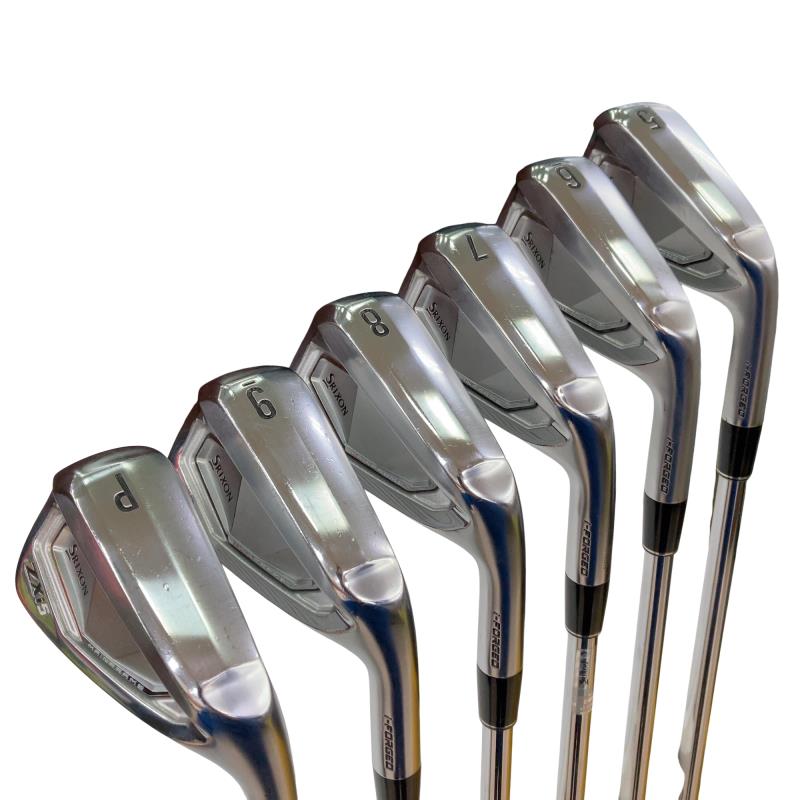 【中古】 ダンロップ SRIXON ZXi5 6S アイアンセット IR NS PRO 950GH neo (フレックスS) メンズ 男性用 右利き 右用 Cランク ゴルフクラブ