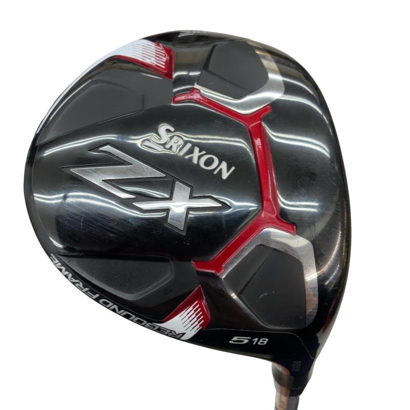 【中古】 ダンロップ SRIXON ZX F 5W フェアウェイウッド FW 純正特注シャフト (フレックスS) メンズ 男性用 右利き 右用 Cランク ゴルフクラブ