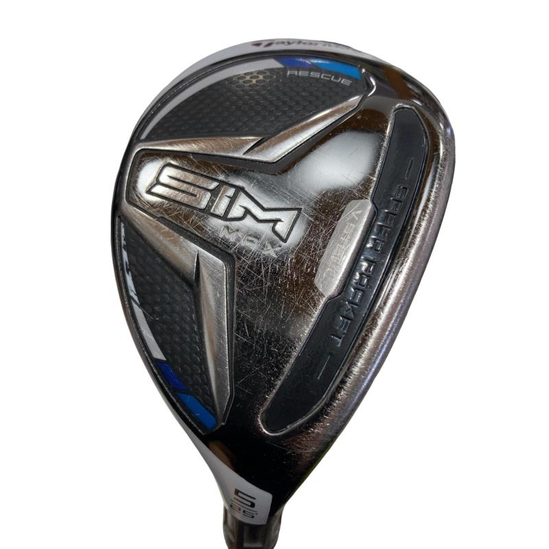 【中古】 テーラーメイド SIM MAX U5 ユーティリティ UT TENSEI BLUE TM60(UT) (フレックスS) メンズ 男性用 右利き 右用 Cランク ゴルフクラブ