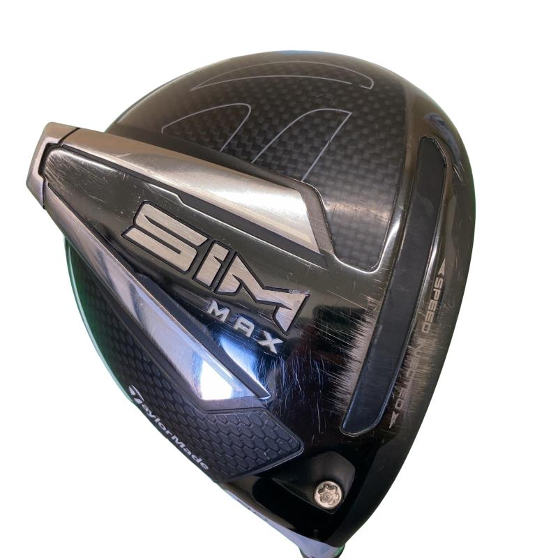 【中古】 テーラーメイド SIM MAX 9&deg; ドライバー DR リシャフト (フレックスその他) メンズ 男性用 右利き 右用 Dランク ゴルフクラブ｜ゴルフパートナー 中古クラブ店