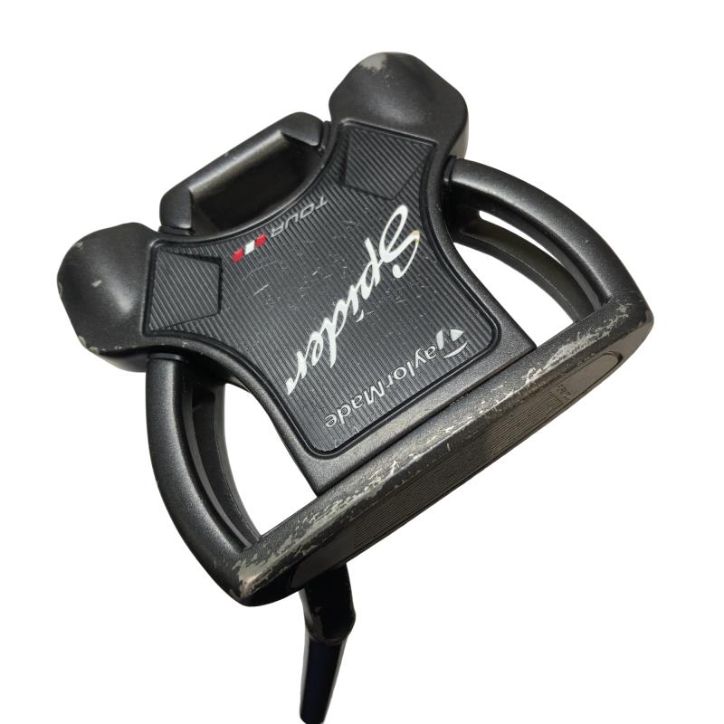 【中古】 テーラーメイド Spider Tour BLACK 34インチ パター PT スチール (フレックスその他) メンズ 男性用 右利き 右用 Cランク ゴルフクラブ