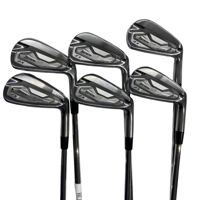 【中古】 ダンロップ SRIXON ZX5 Mk II 6S アイアンセット IR 純正特注シャフト (フレックスS) メンズ 男性用 右利き 右用 Cランク ゴルフクラブ
