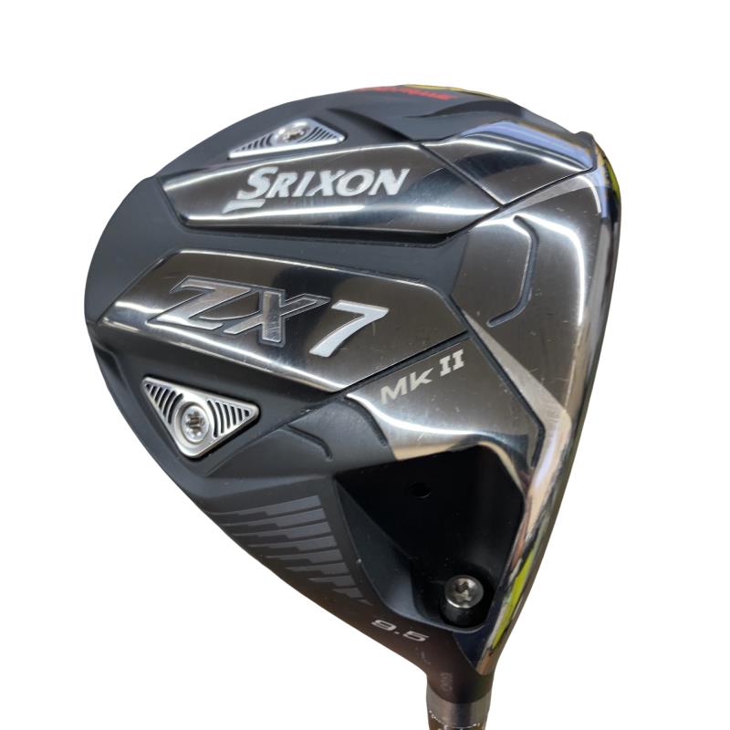 【中古】 ダンロップ SRIXON ZX7 Mk II  9.5° １番ウッド DR リシャフト (フレックス余分の物) メンズ 成人男性用 右利き 右用 C序列付ける ゴルフ野球クラブ