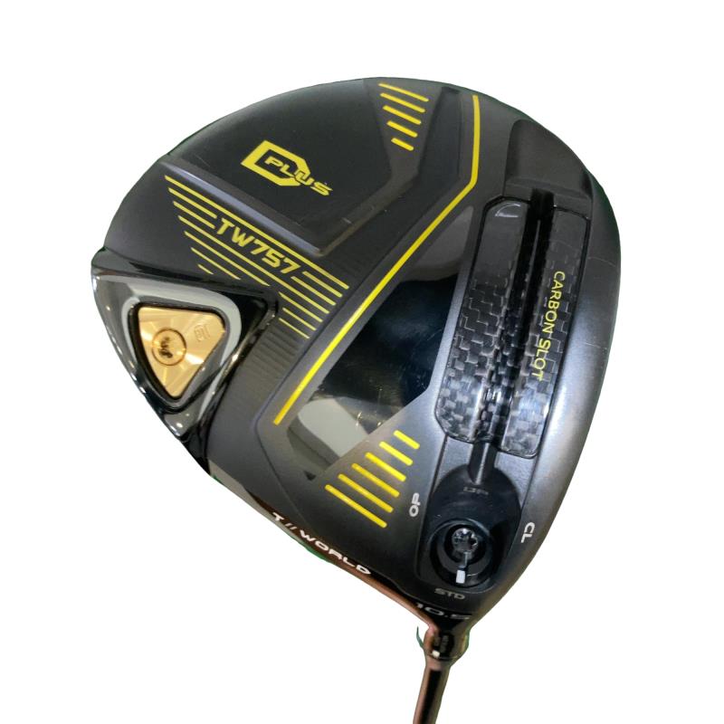 【中古】 本間ゴルフ TOUR WORLD TW757 D PLUS 10.5° １番ウッド DR VIZARD for TW757 45(DR) (フレックスS) メンズ 成人男性用 右利き 右用 C序列付ける ゴルフ野球クラブ