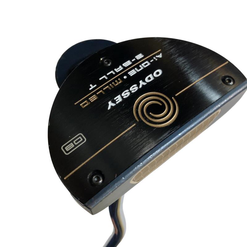 【中古】 オデッセイ Ai-ONE・MILLED 2-BALL T DB 34インチ パター PT STROKE LAB 90 スチール (フレックスその他) メンズ 男性用 右利き 右用 Cランク ゴルフクラブ｜ゴルフパートナー 中古クラブ店