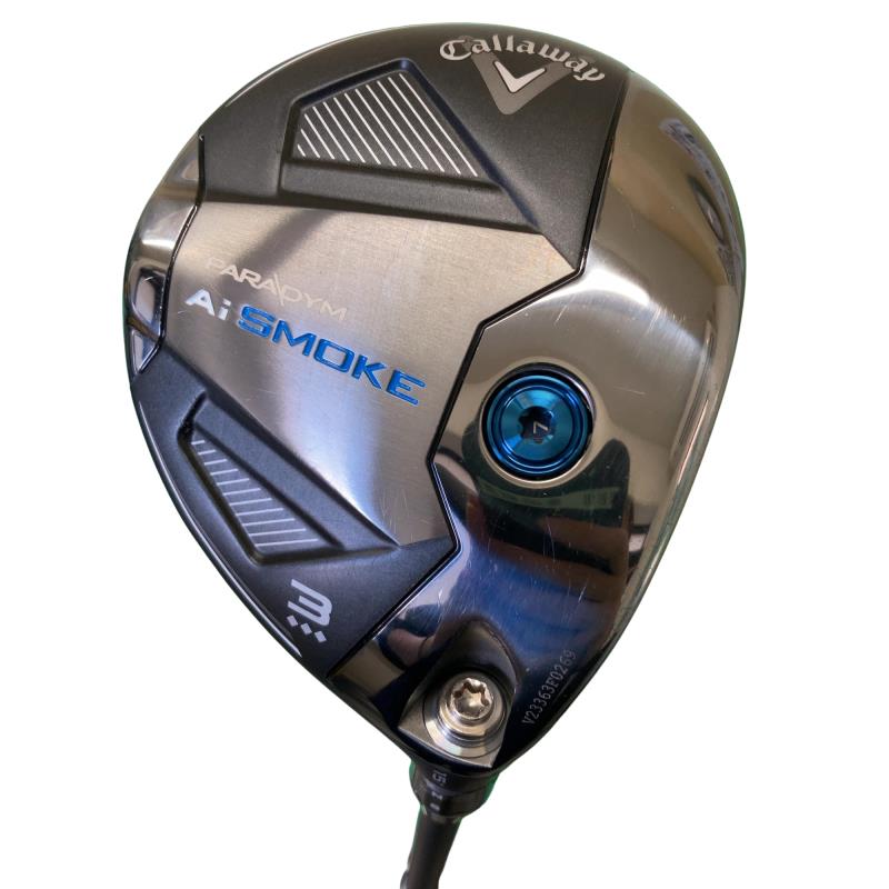 【中古】 キャロウェイ PARADYM Ai SMOKE ◆◆◆ 3W フェアウェイウッド FW リシャフト (フレックスその他) メンズ 男性用 右利き 右用 Cランク ゴルフクラブ